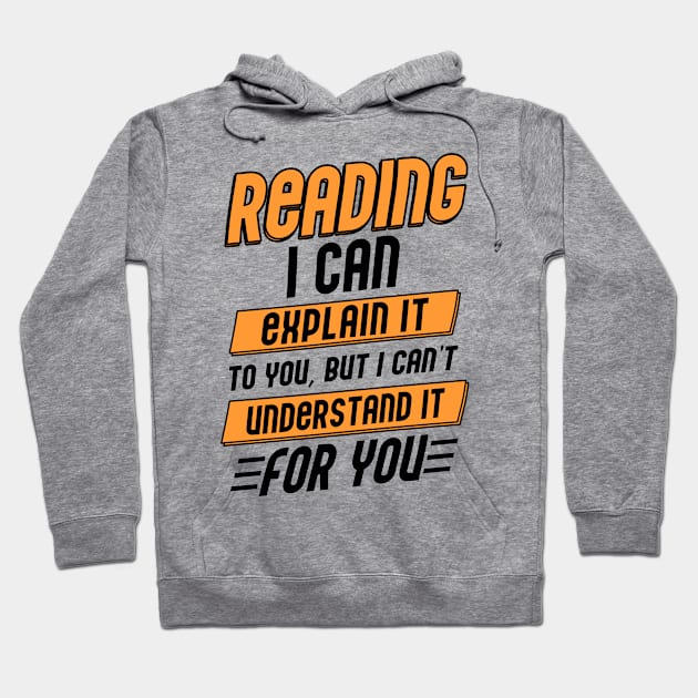 Reading Hoodie by Carolina Cabreira